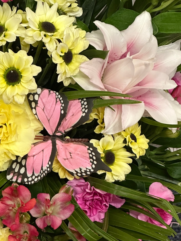 Front Facing Flower Display