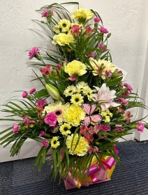 Front Facing Flower Display