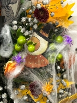 Halloween Door Wreath